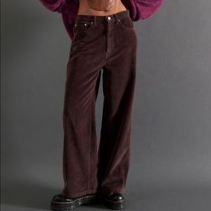 Urban Outfitters Brown Wide Leg Pants